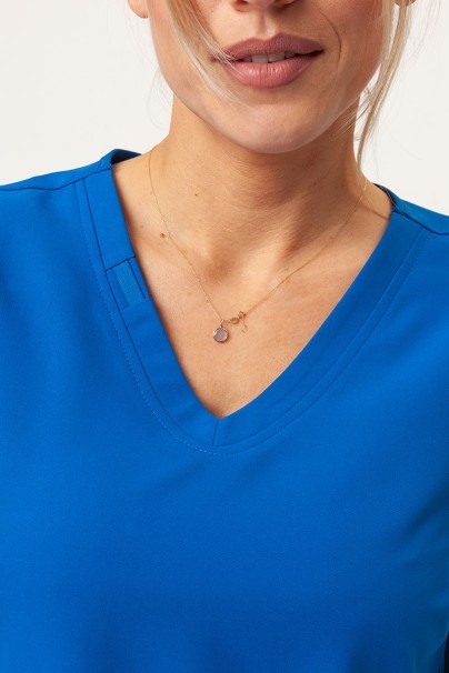 Bluza medyczna damska Cherokee Ultra V-neck Top królewski granat-3