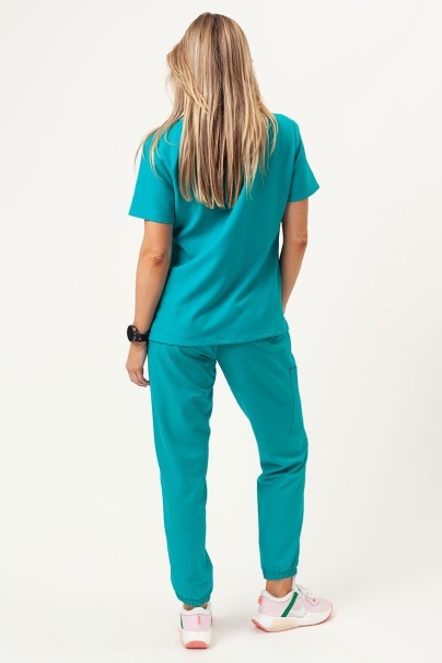 Bluza medyczna damska Cherokee Ultra V-neck Top morski błękit-6