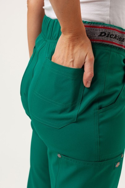 Spodnie medyczne damskie Dickies EDS NXT Mid Rise jogger zielone-5