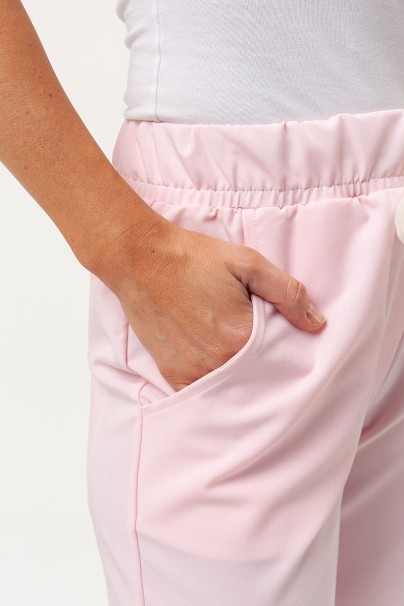 Spodnie medyczne damskie Sunrise Uniforms Premium Pride pastelowy róż-3