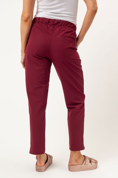 Spodnie medyczne damskie Sunrise Uniforms Premium Pride śliwkowe-2