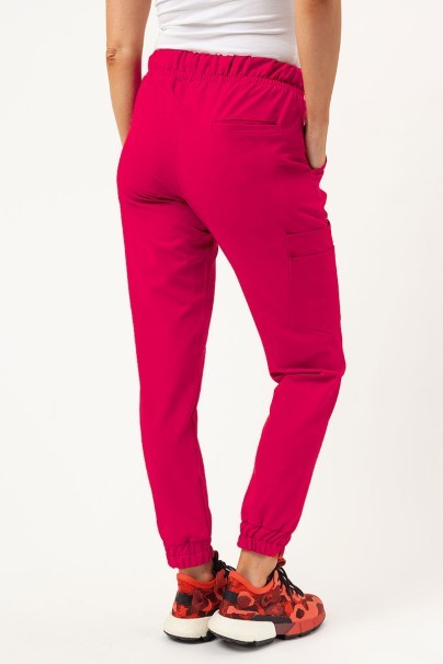 Komplet medyczny Sunrise Uniforms Premium (bluza Aura, spodnie Vibe) malinowy-6