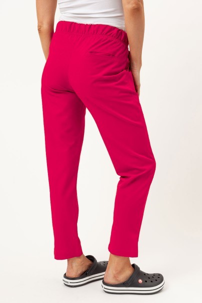 Komplet medyczny Sunrise Uniforms Premium (bluza Aura, spodnie Pride) malinowy-6