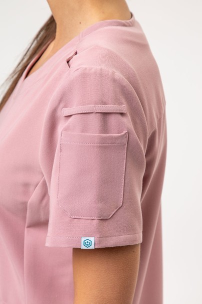 Bluza medyczna damska Uniforms World 518GTK™ Lucy Pastelowy róż-3