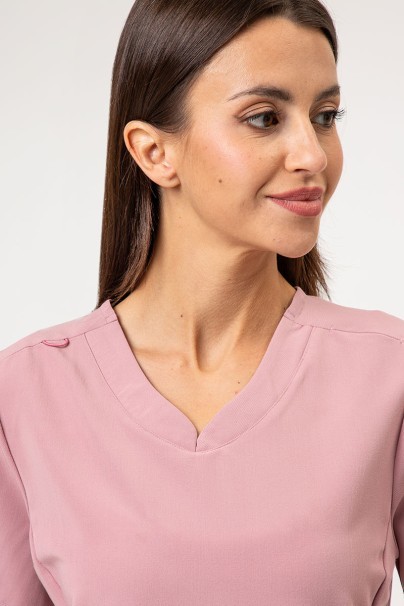 Bluza medyczna damska Uniforms World 518GTK™ Lucy Pastelowy róż-2