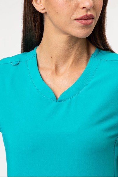 Komplet medyczny damski Uniforms World 518GTK™ (bluza Lucy, spodnie Alivia) morski błękit-6