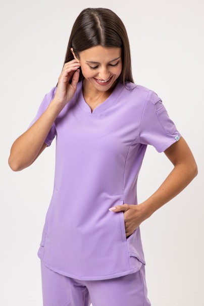 Bluza medyczna damska Uniforms World 518GTK™ Lucy lawendowa-2