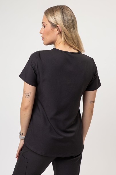 Bluza medyczna damska Cherokee Ultra 3-pocket czarna-2