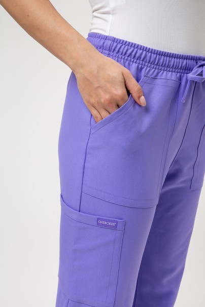 Komplet medyczny damski Cherokee Ultra (bluza 3-pocket, spodnie Cargo) lawendowy-7