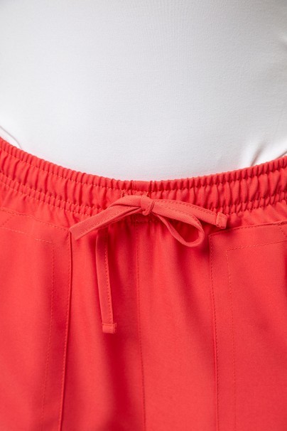 Komplet medyczny damski Cherokee Ultra (bluza 3-pocket, spodnie Cargo) koralowy-9