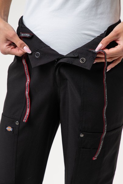 Komplet medyczny damski Dickies EDS NXT (bluza Round Neck, spodnie Wide Leg) czarny-11
