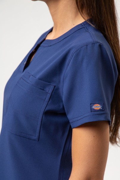 Komplet medyczny damski Dickies EDS NXT (bluza Round Neck, spodnie Wide Leg) ciemny granat-5