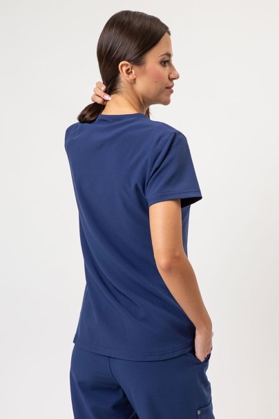 Komplet medyczny damski Dickies EDS NXT (bluza Round Neck, spodnie Wide Leg) ciemny granat-3