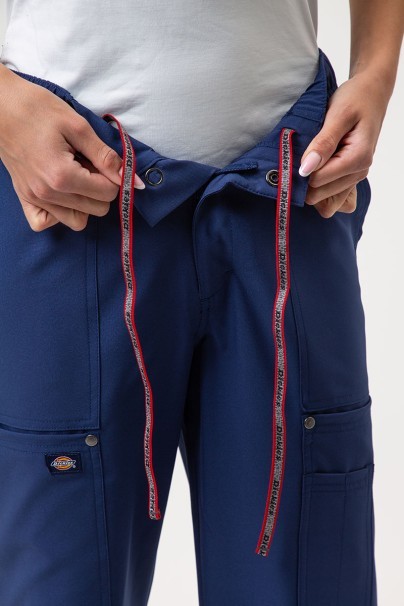 Komplet medyczny damski Dickies EDS NXT (bluza Round Neck, spodnie Wide Leg) ciemny granat-10