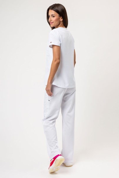 Komplet medyczny damski Dickies EDS NXT (bluza Round Neck, spodnie Wide Leg) biały-2
