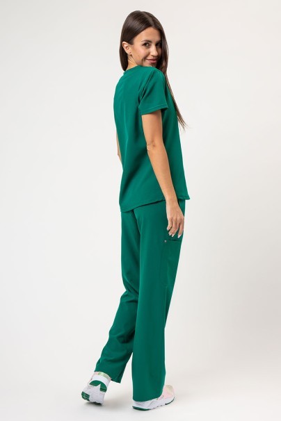 Komplet medyczny damski Dickies EDS NXT (bluza Round Neck, spodnie Wide Leg) zielony-2