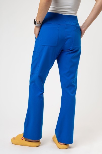 Komplet medyczny damski Maevn Momentum (bluza Dolman, spodnie Flare Leg) królewski granat-8
