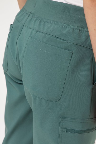 Komplet medyczny damski Maevn Momentum (bluza Dolman, spodnie Flare Leg) pastelowa zieleń-8