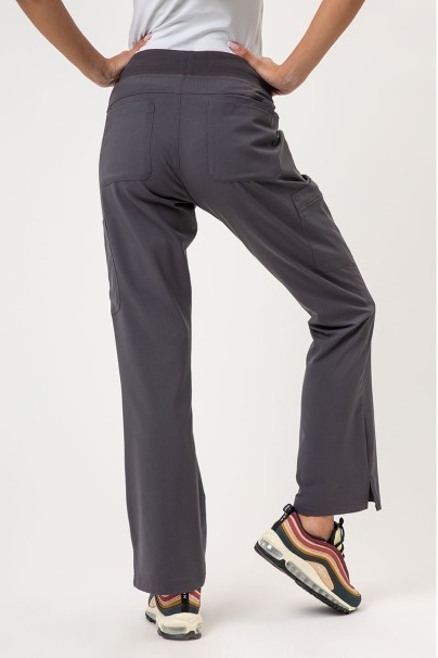 Komplet medyczny damski Maevn Momentum (bluza Dolman, spodnie Flare Leg) szary-7