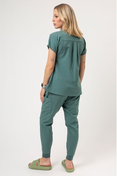 Komplet medyczny damski Maevn Momentum (bluza Dolman, spodnie Jogger) pastelowa zieleń-2