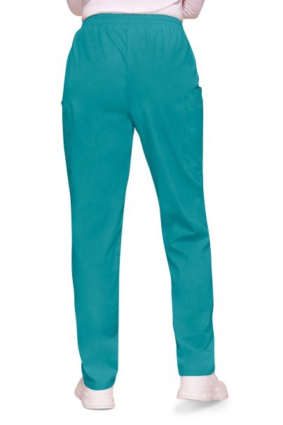 Komplet medyczny damski Cherokee Originals (bluza V-neck, spodnie N.Rise) morski błękit-5