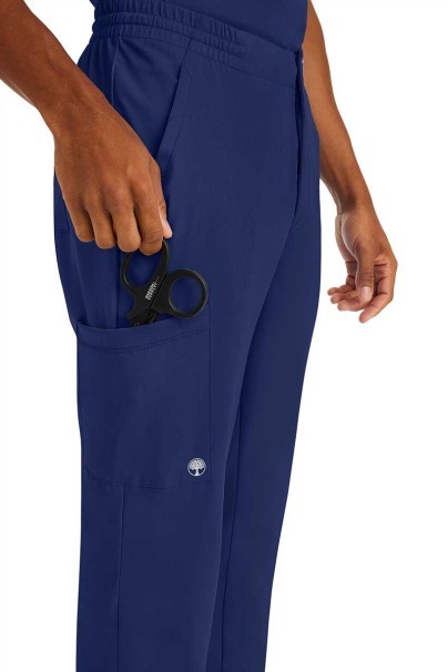 Komplet medyczny męski Healing Hands (bluza Matthew, spodnie Ryan) ciemny granat-7