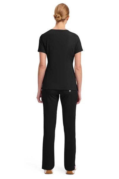 Spodnie medyczne damskie Healing Hands Renee jogger czarne-4