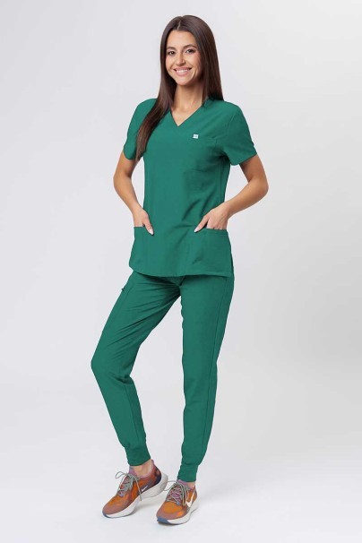 Bluza medyczna damska Uniforms World 309TS™ Valiant zielona-2