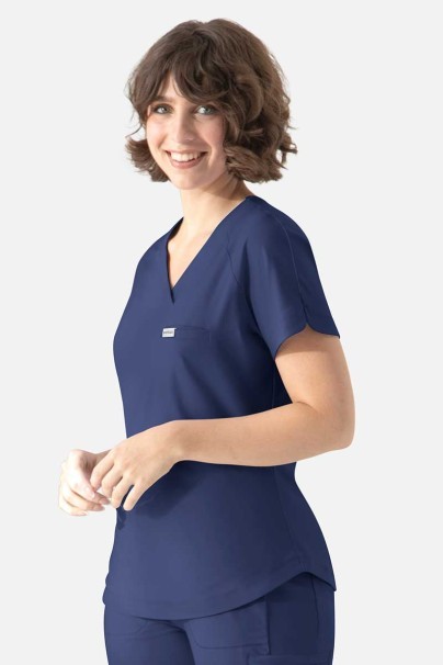 Komplet medyczny damski Maevn Embrace (bluza Luna, spodnie Nora) ciemny granat-5