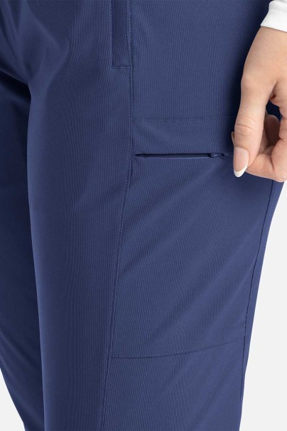 Komplet medyczny damski Maevn Embrace (bluza Luna, spodnie Nora) ciemny granat-10