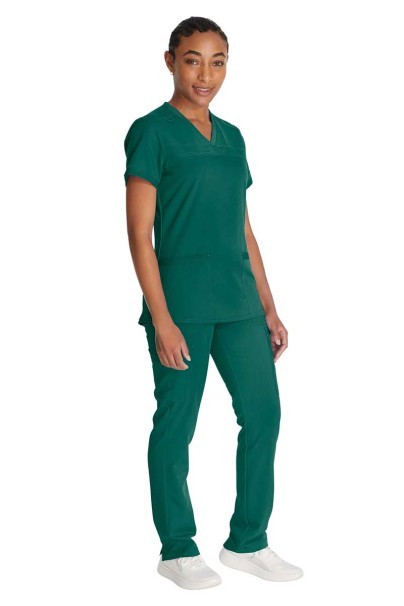 Komplet medyczny damski Dickies Balance (bluza V-neck, spodnie Mid Rise) zielony-9
