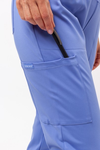 Spodnie medyczne damskie Cherokee Achieve Jogger klasyczny błękit-5