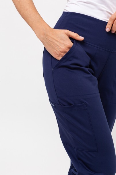 Spodnie medyczne damskie Cherokee Achieve Jogger ciemny granat-5