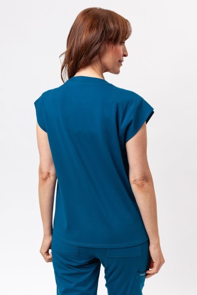 Bluza medyczna damska Cherokee Achieve Crew Neck karaibska-2