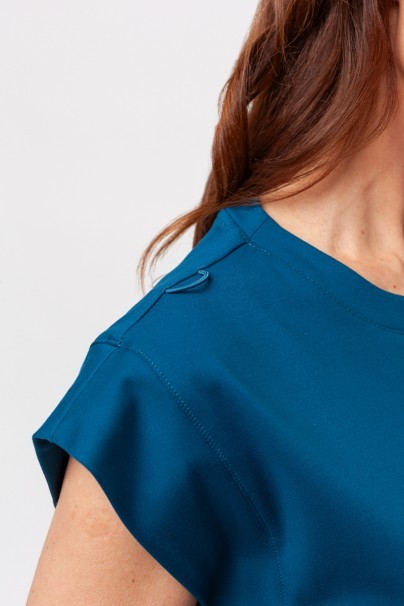 Bluza medyczna damska Cherokee Achieve Crew Neck karaibska-5