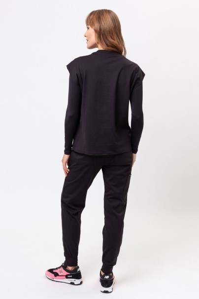 Bluza medyczna damska Cherokee Achieve Crew Neck czarna-2