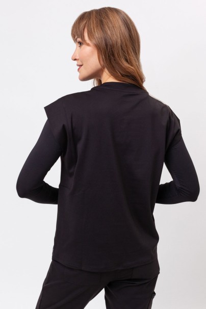 Bluza medyczna damska Cherokee Achieve Crew Neck czarna-4
