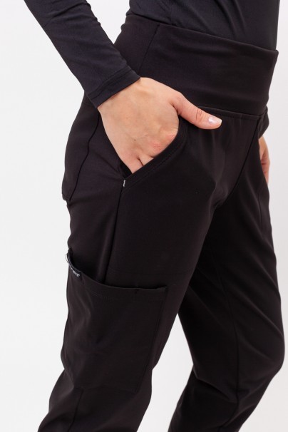 Spodnie medyczne damskie Cherokee Achieve Jogger czarne-3