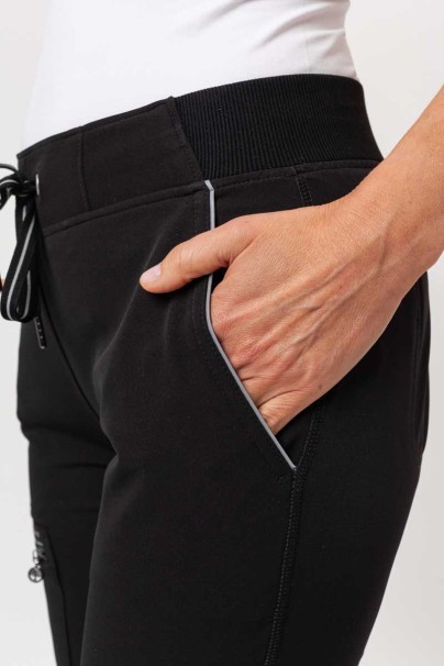 Komplet medyczny damski Healing Hands (bluza Sonia, spodnie Nisha) czarny-11