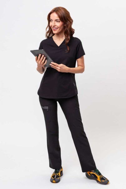 Bluza medyczna damska Healing Hands Skyler czarna-8