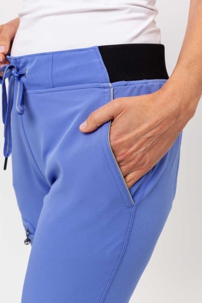 Komplet medyczny damski Healing Hands (bluza Sonia, spodnie Nisha) klasyczny błękit-12