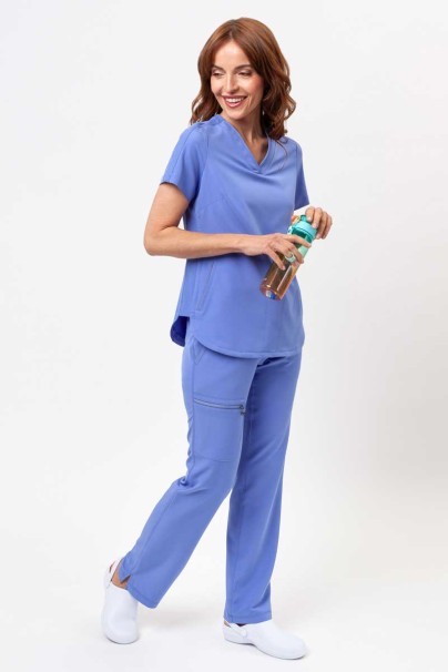 Bluza medyczna damska Healing Hands Skyler klasyczny błękit-2
