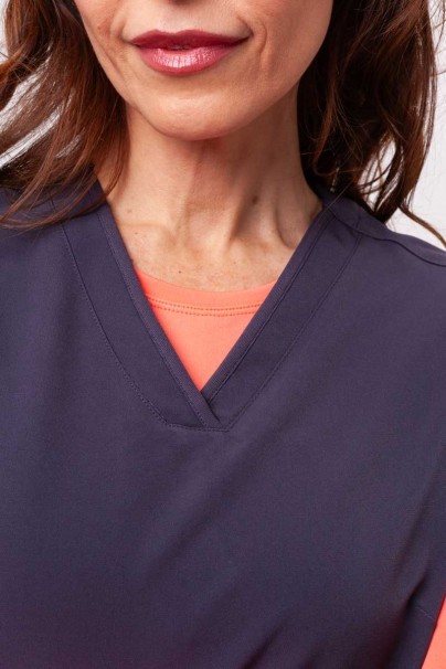 Bluza medyczna damska Healing Hands Skyler szara-4