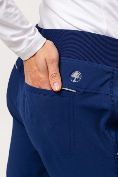 Spodnie medyczne damskie Healing Hands Nisha ciemny granat-5