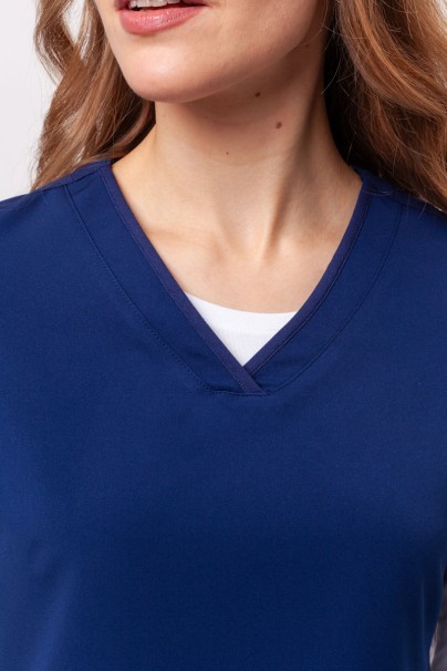 Bluza medyczna damska Healing Hands Skyler ciemny granat-4