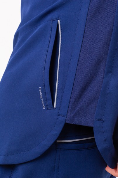 Bluza medyczna damska Healing Hands Skyler ciemny granat-8