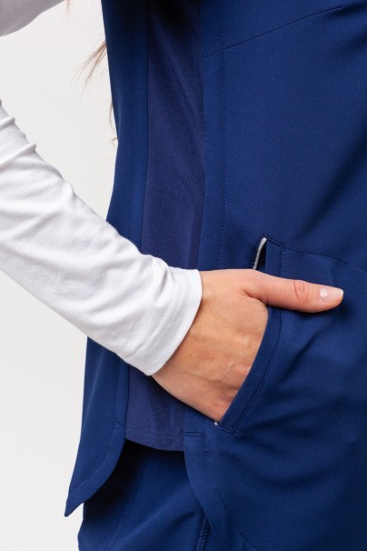 Bluza medyczna damska Healing Hands Skyler ciemny granat-7