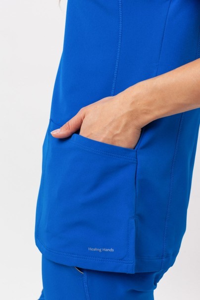 Bluza medyczna damska Healing Hands Sonia królewski granat-7
