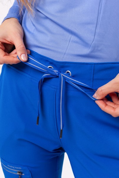 Komplet medyczny damski Healing Hands (bluza Sonia, spodnie Nisha) królewski granat-15
