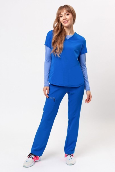 Bluza medyczna damska Healing Hands Skyler królewski granat-2